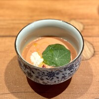 ミ・カサ - トマトのサルモレホ リコッタチーズ サクランボ