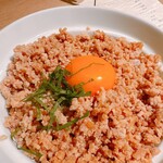 POLLO FRITTO - ご飯もの、そぼろ丼！そぼろの層が厚くて美味しい！