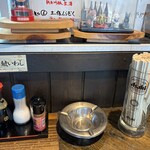 海鮮屋台 ゆうだん丸 - 卓上(°▽°)