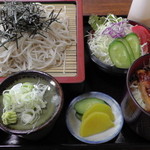 Utsushiro - H26.9.14 ざる蕎麦セット１，０５０円