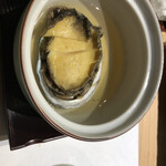 たか吉の鮨 - 柔らかいアワビ