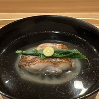 櫻木 - お椀、赤甘鯛、蓮根薄切り