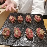 鮨 富かわ - マグロッシーニたちです！