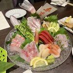 カニカニランド - ・佐渡弁慶刺身盛り