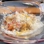 ソラアンナ - 【パスタ料理】
『山梨県産ふじさんワインラムと北海道産リコッタチーズと神奈川県産3種トマト、自家製フェットチーネ』
