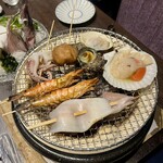 カニカニランド - ・海鮮浜焼きセット