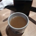 十割蕎麦　ゑつ - 2014.09・そば湯