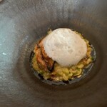 DAN - 白眉！牡蠣のリゾット！！泡がレモンの香り