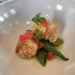 DAN - 鱧のフリット。オリエンタルな香り