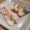 ガブ飲みビストロ酒場　ねぎらいや - 前菜２種盛り合わせ(鶏ハム、レバーパテ)