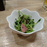 焼き鳥 でん - 今夜はお通しのみ(笑)