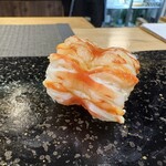 さか本 鮨 - 車エビ