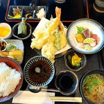 胡麻切りそばと創作串揚げ おおの - 