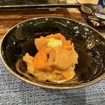 さか本 鮨 - ウニリゾットズワイガニシャリ