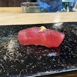 さか本 鮨 - 赤身漬け/辛子