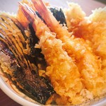 江戸前蕎麦ほりこし 無い。 - 料理写真:先代の味を受け継ぐ「天然海老の特製天丼」