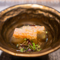 秋葉原 鮨 上村 - 蟹の煮こごり