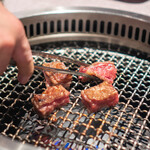 銀座焼肉 Salon de AgingBeef -  ミルフィーユステーキ（ザブトン）