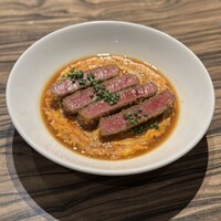 焼肉 ジャンボ はなれ - ヒレカツ煮
