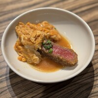 焼肉 ジャンボ はなれ - ヒレカツ煮