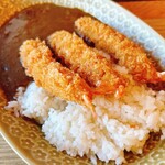 カフェバル - エビフライカレー