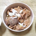 金＆銀 - もつ煮定食700円