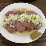 もつ焼 かど - ◎レバトロ刺し