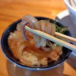 麺家 たけ田 - 白イカ！