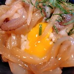 麺家 たけ田 - うずら崩して