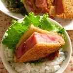 生鮮食品館サノヤ - ハムカツ108円