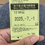 熱田味噌拉麺ぶりゆ - この切符、便利♡