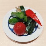 東京神楽坂 TORIKURA - 季節野菜の和風ピクルス