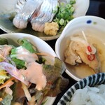 居酒屋 姫咲丸 - 小鉢（アジ南蛮漬け）