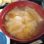 居酒屋 姫咲丸 - キャベツの味噌汁