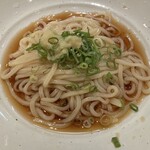 武膳 - 薬味をかけて味変