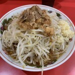 ラーメン二郎 - ラーメン小 900円！野菜ましまし、にんにくまし、脂ましまし！