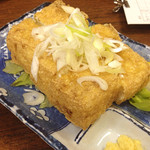 豊田屋 - 厚揚げ