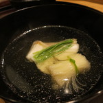 日本料理 太月 - 26年8月　アコウ椀（相方）