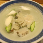 日本料理 太月 - 26年8月　水鮑　千葉黒鮑