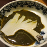 日本料理 太月 - 26年8月　鮑と肝醤油