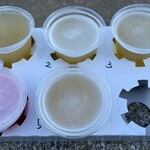 麦と葡萄 牛久醸造場 - ５種飲み比べ