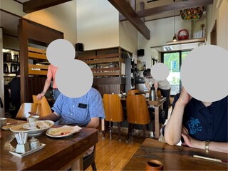 地粉や - 店内席