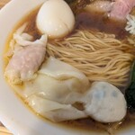 麺屋 琥珀 - ワンタン2種