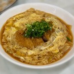 源蔵本店 - カツとじ 800円