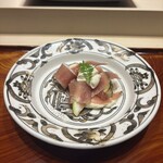 札幌 鮨 銀座 一 - いちじくと生ハムクリームチーズ