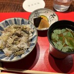 賛否両論 - 茄子と鶏のそぼろ