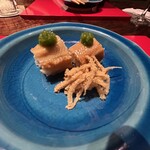 賛否両論 - 穴子棒寿司のキュウリ酢乗せ