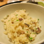 日本料理 太月 - 26年8月　鼈炊込み御飯　取り分けて