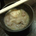 やきとりひびき庵  - 140902東京　やきとりひびき庵東武練馬駅前店　お通し