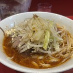 ラーメン二郎 - ミニ　SK半分 炙　　ニンニク少し